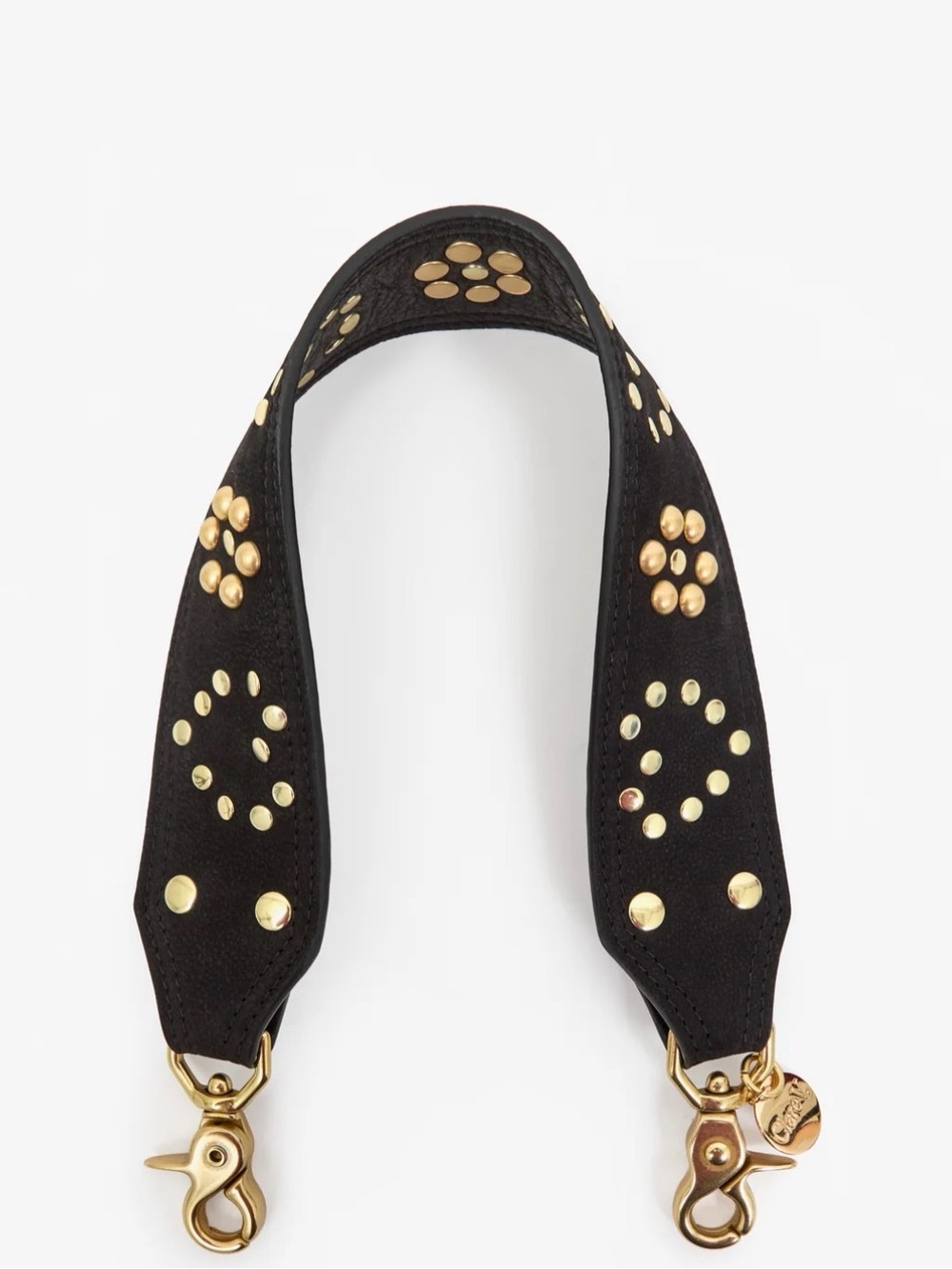 Clare V Shoulder Strap NWT $195
Black Heart Studded Leather